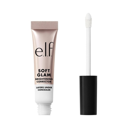 E.l.f. Soft Glam Brightening Corrector - White - 0.21 Fl Oz: Liquid Concealer, Face Application, Paraben-Free