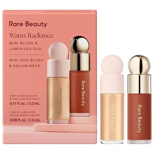 Rare Beauty Warm Radiance Mini Blush & Luminizer Duo (Limited Edition)