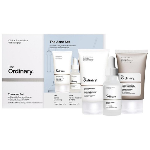 The Ordinary Acne Set - 3pc - Ulta Beauty: Anti-Acne, Vegan, for Oily Acne-Prone Skin