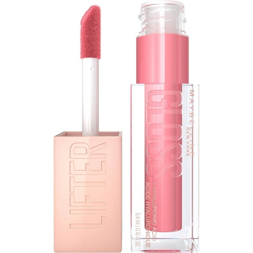 Maybelline Lifter Gloss Plumping Lip Gloss with Hyaluronic Acid - 21 Gummy Bear - 0.18 Fl Oz